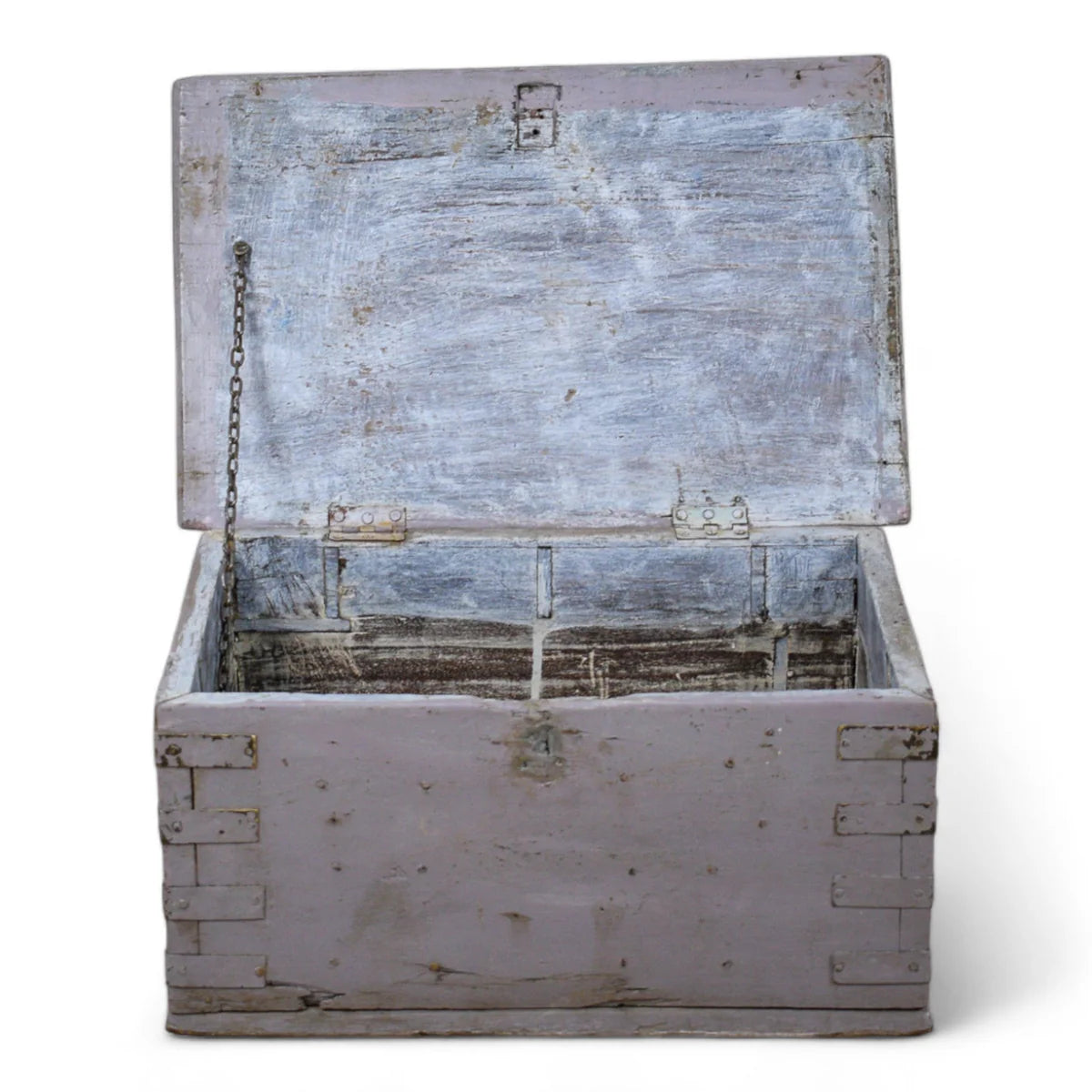 Rustic Lilac Storage Box