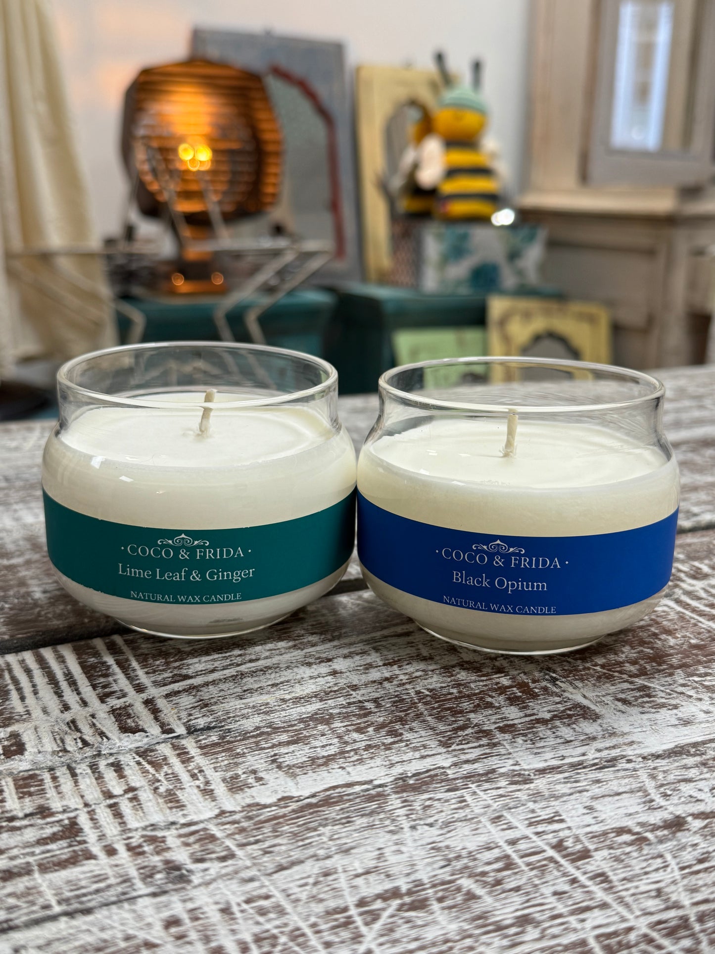 Coco & Frida Lime Leaf & Ginger 325ml Pop Jar Candle