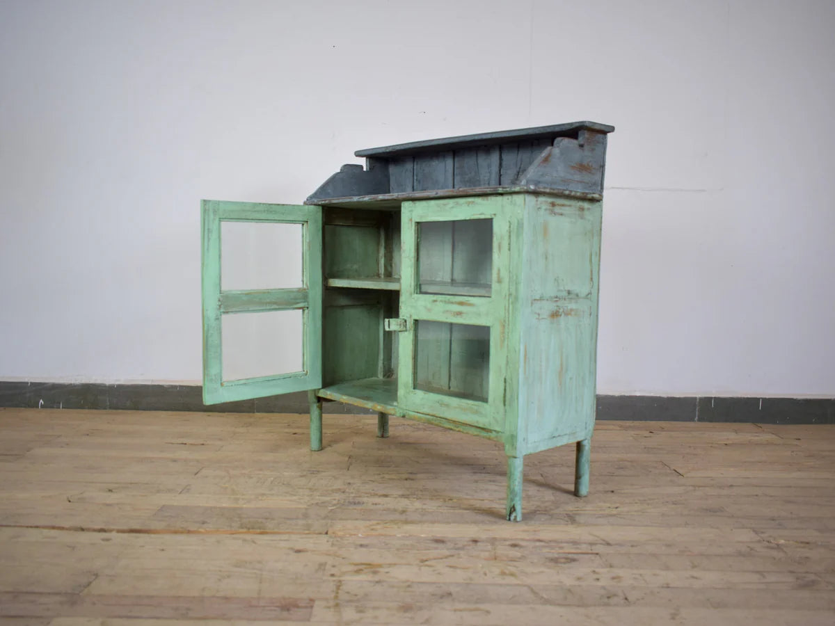 Rustic Green Cupboard