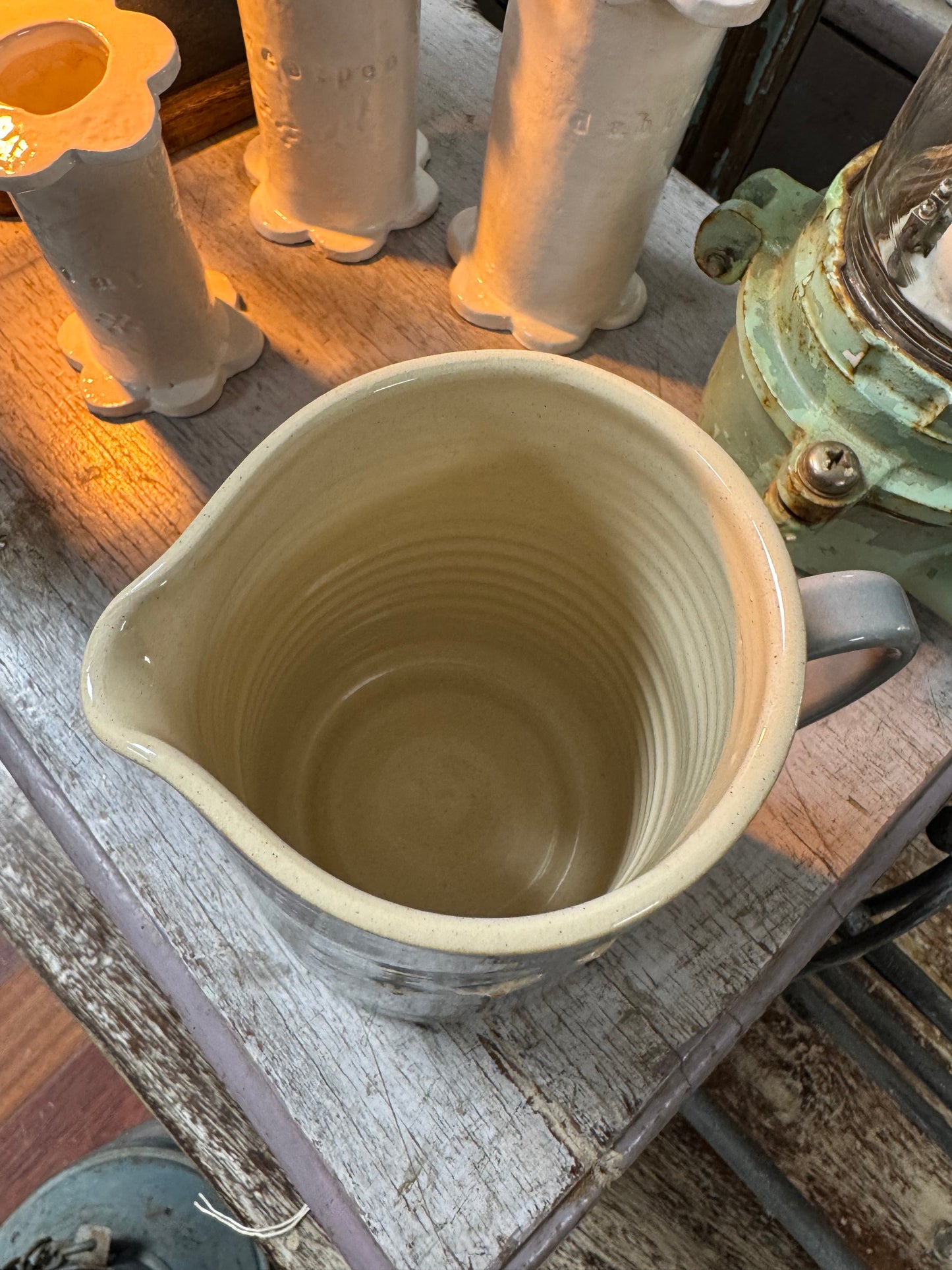 Hogben Pottery Large Jug - Daisies