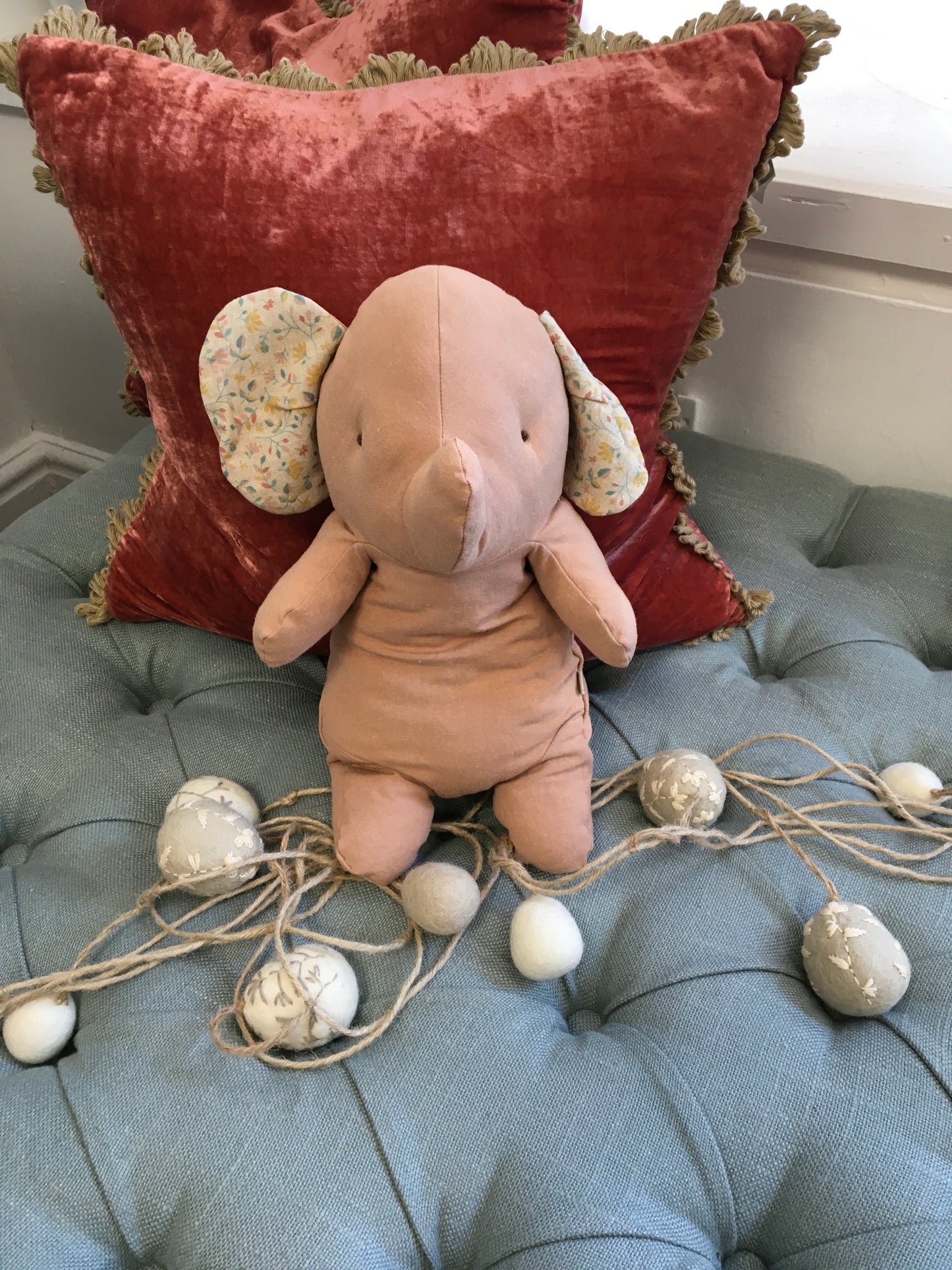 Maileg Pink Elephant Soft Toy