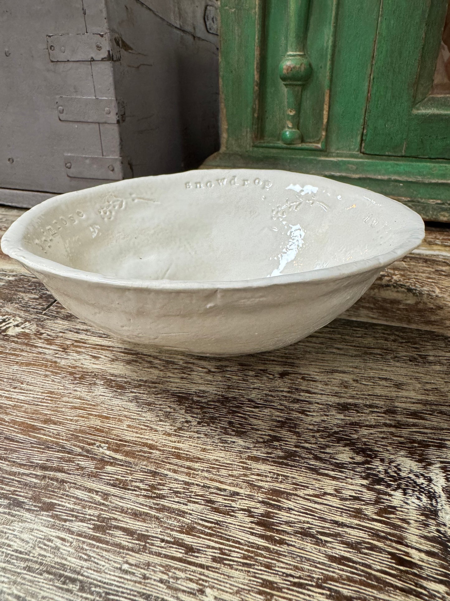 Oh.Pea Bowl - Snowdrop