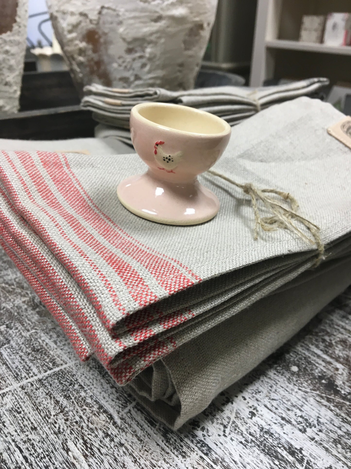 Hogben Pottery Pink Egg Cup