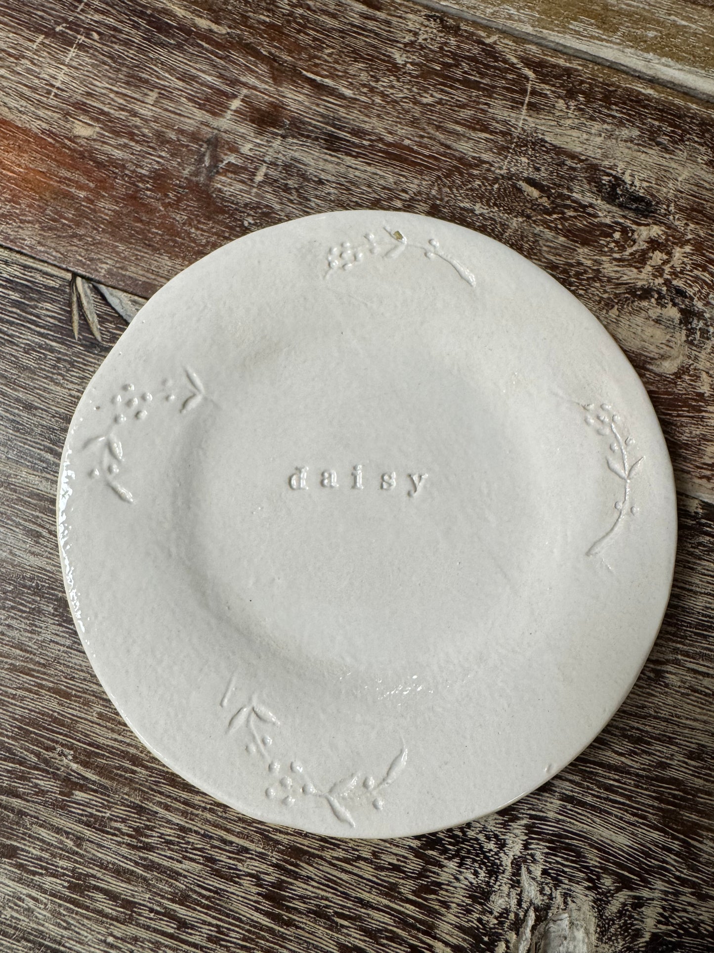 Oh.Pea Small Plate - Daisy