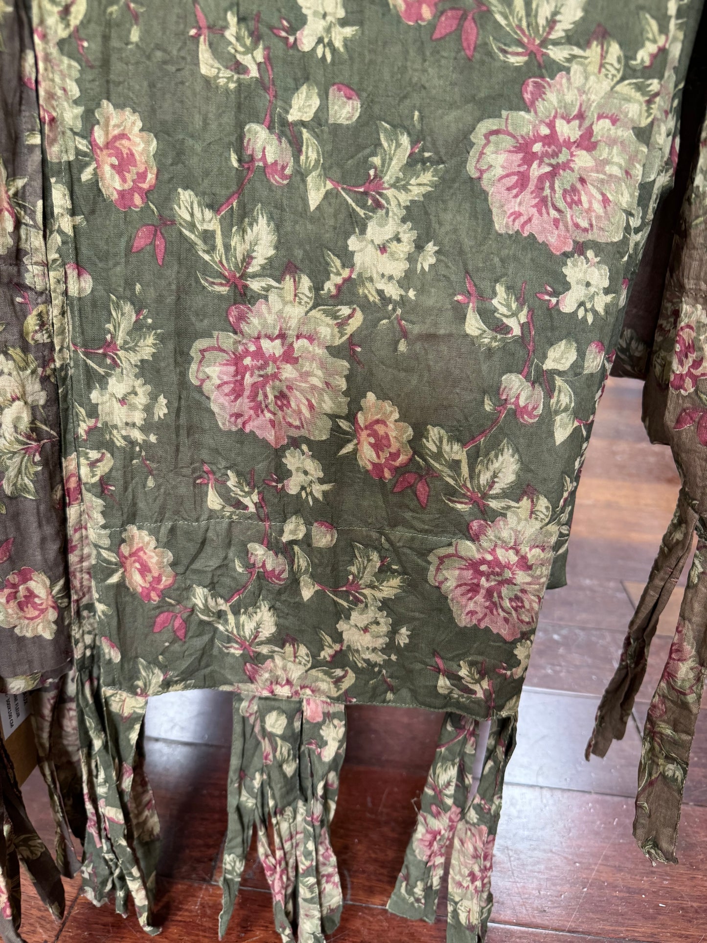 Les Ours Rideaux Mousse Fleurs Curtain