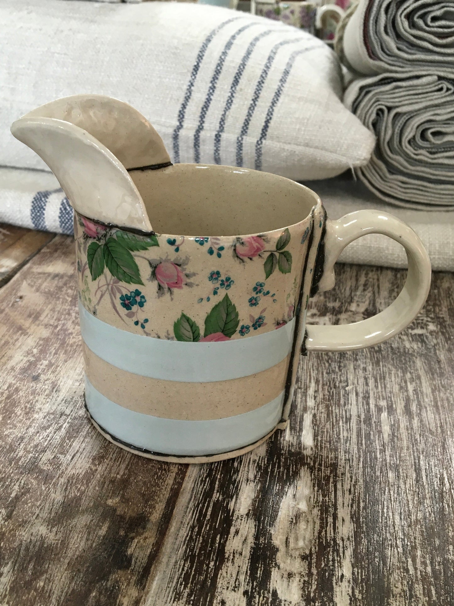 Virginia Graham Pale Blue Medium Jug