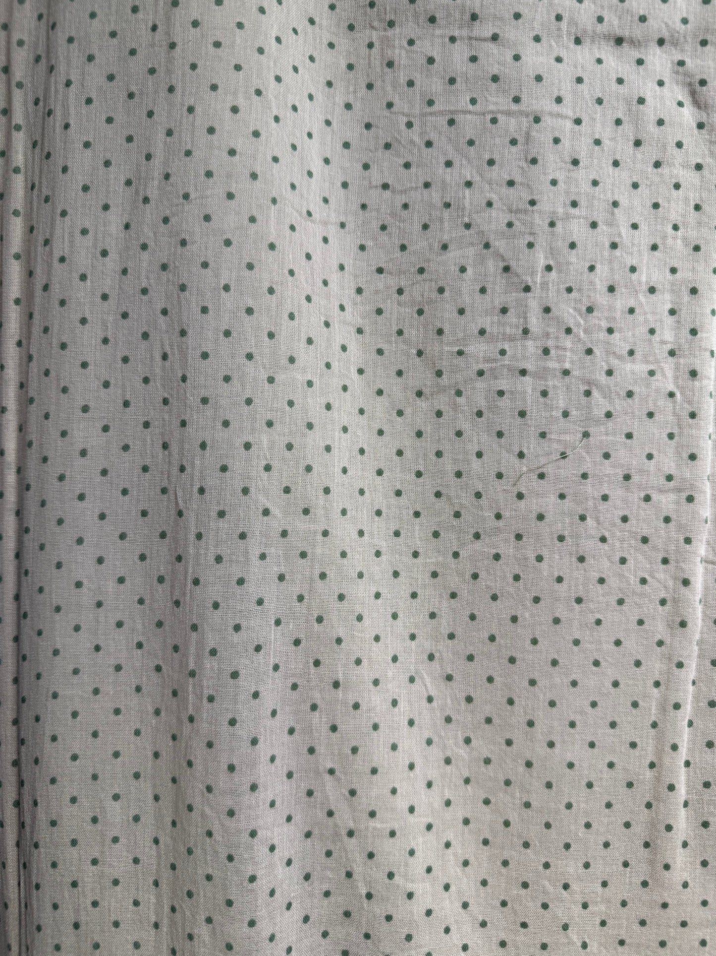 Les Ours Rideau Fleurs Sauge Reversible Curtain