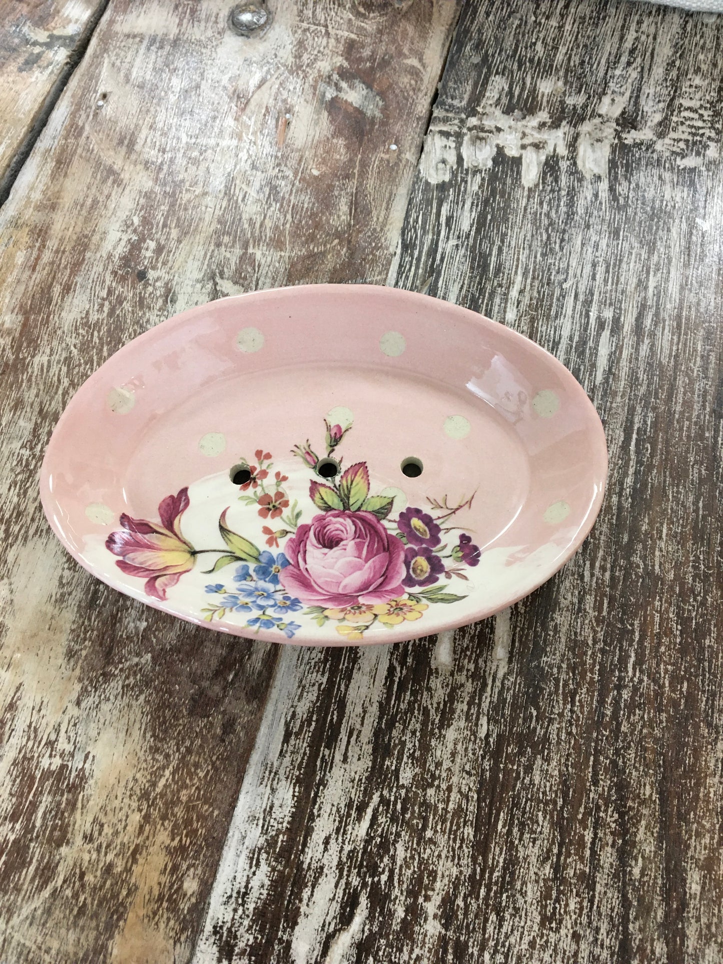 Virginia Graham Pink Soap Dish