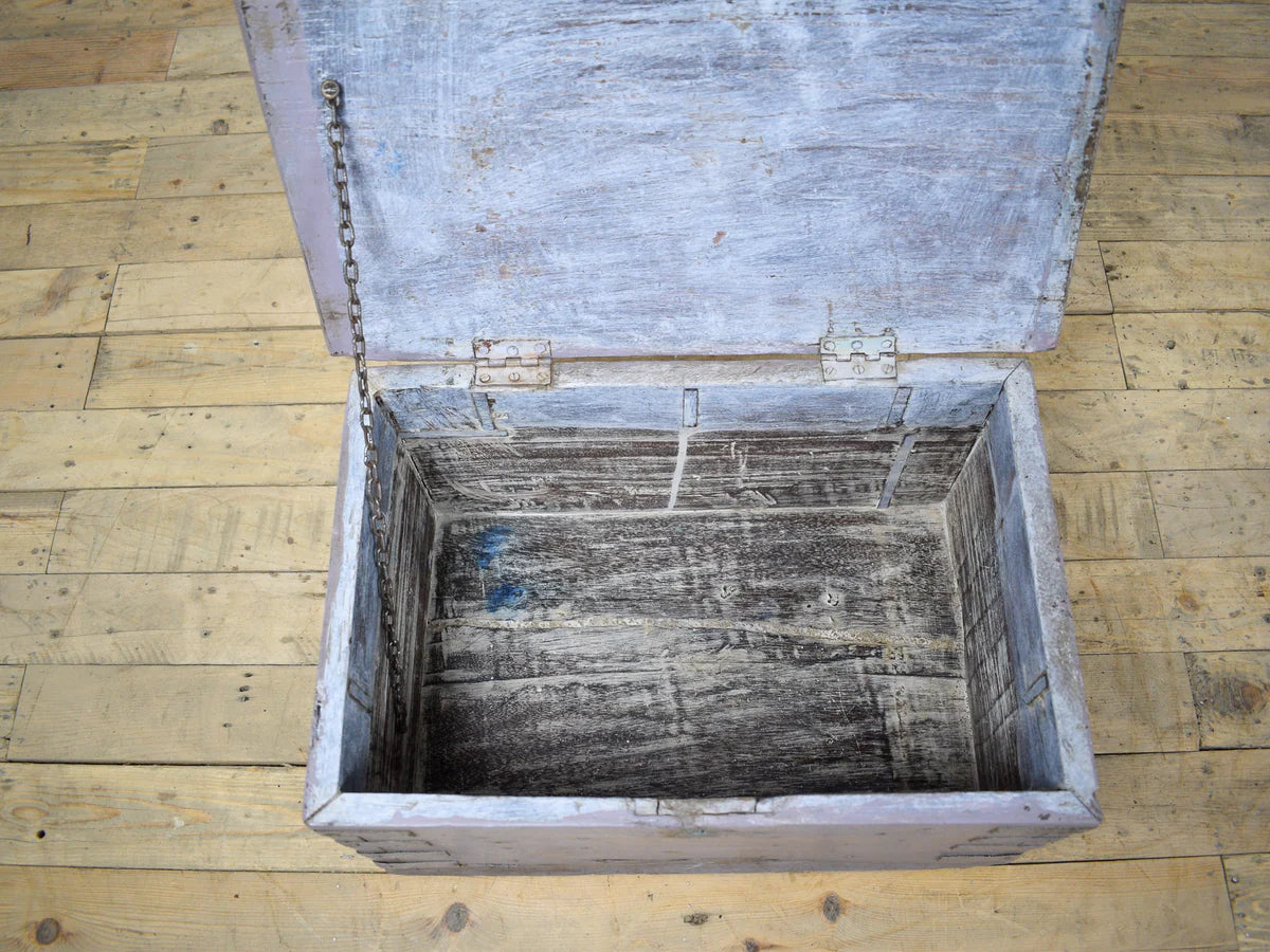 Rustic Lilac Storage Box