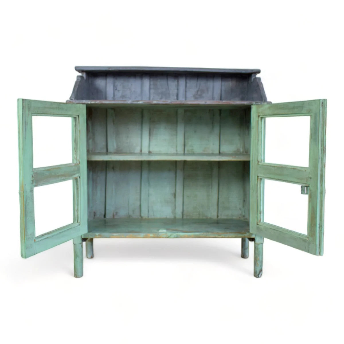 Rustic Green Cupboard