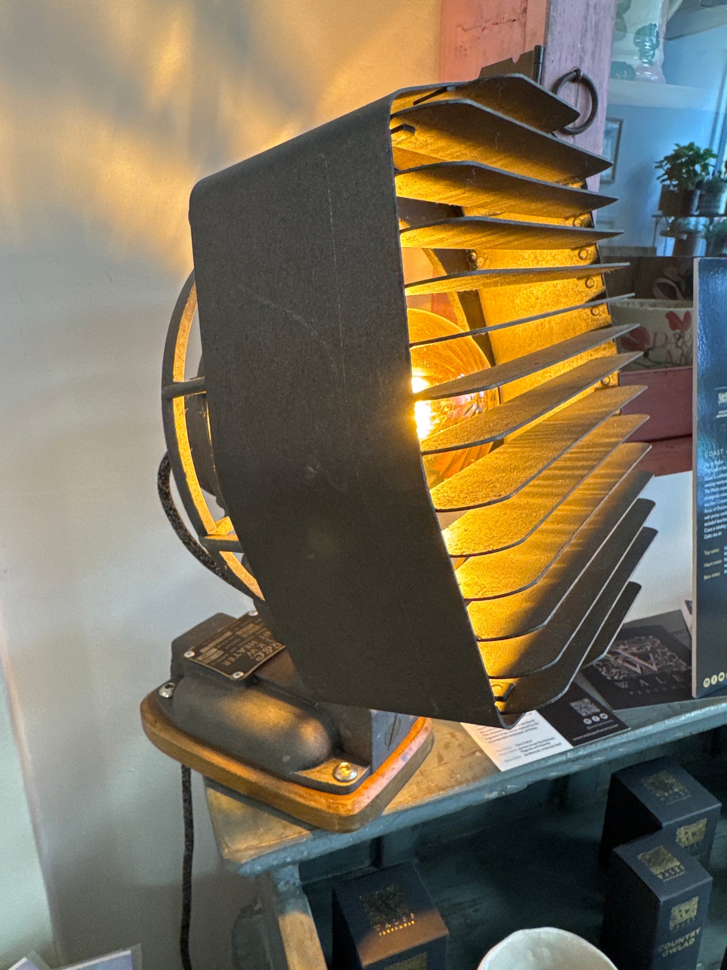 Industrial Reworked Table Lamp