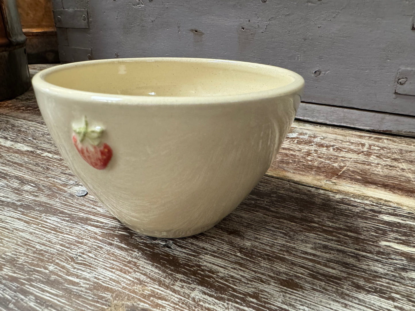 Hogben Pottery Strawberry Bowl