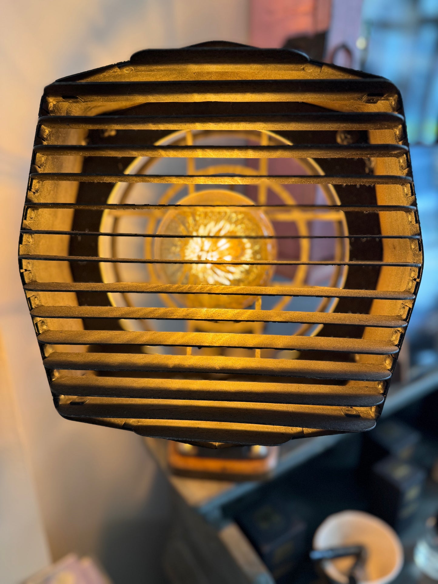 Industrial Reworked Table Lamp