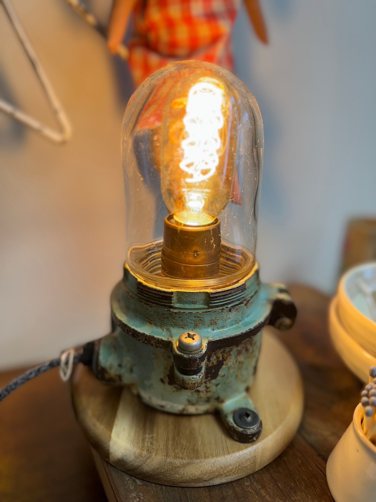 Industrial Table Lamp