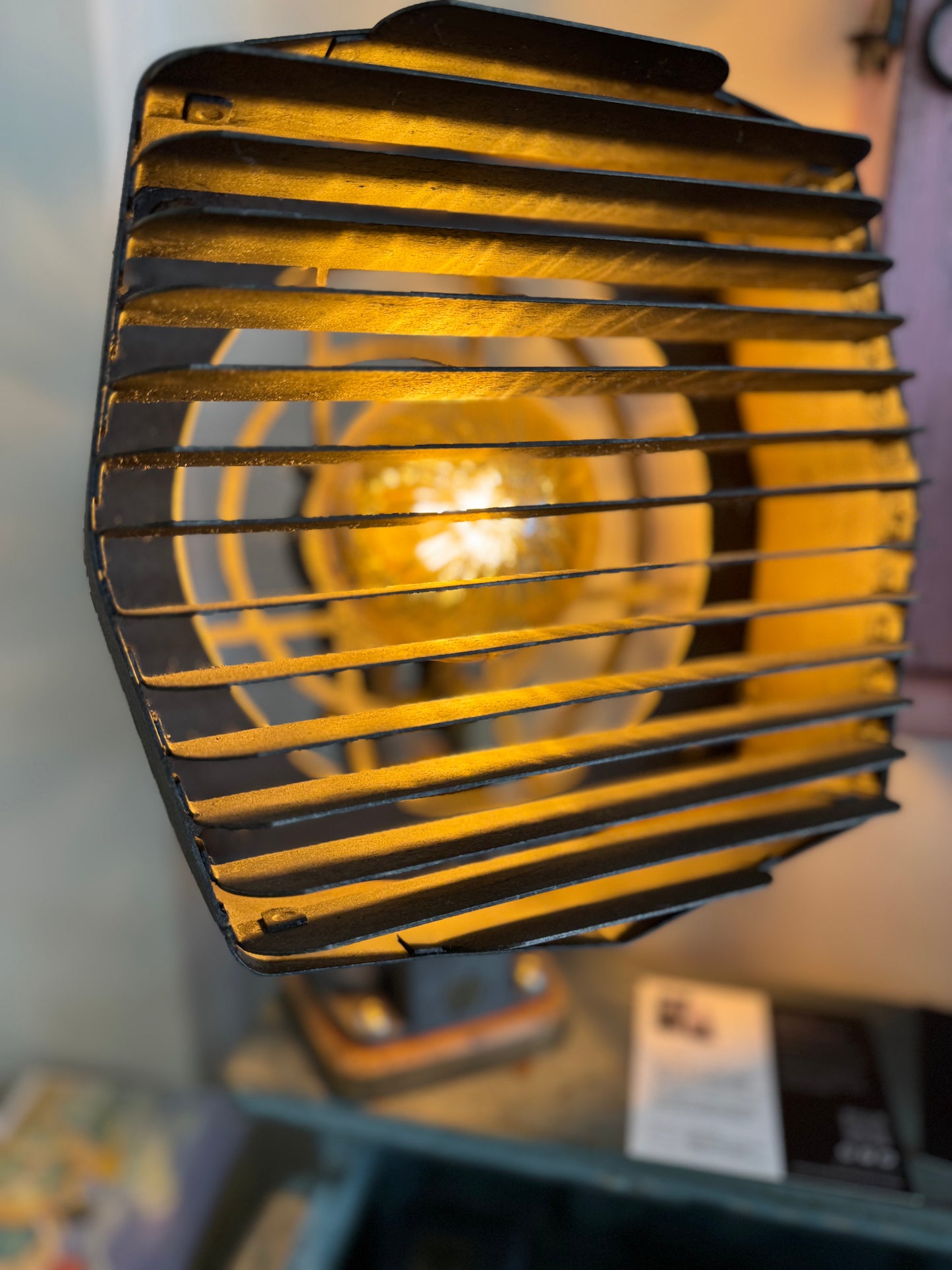 Industrial Reworked Table Lamp