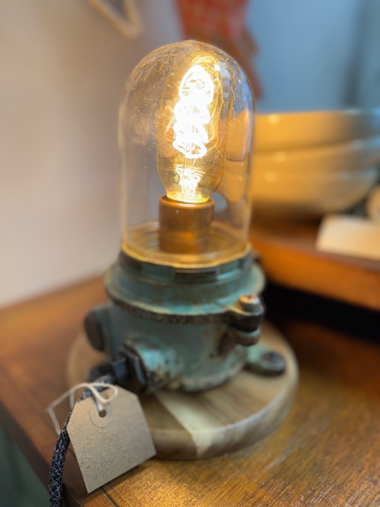 Industrial Table Lamp