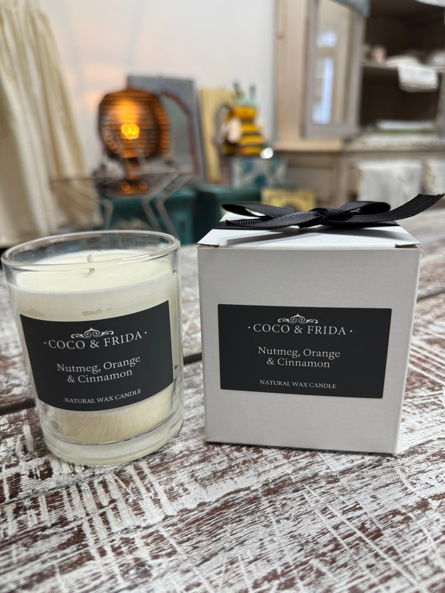 Coco & Frida Nutmeg Orange & Cinnamon 20cl Gift Box Candle