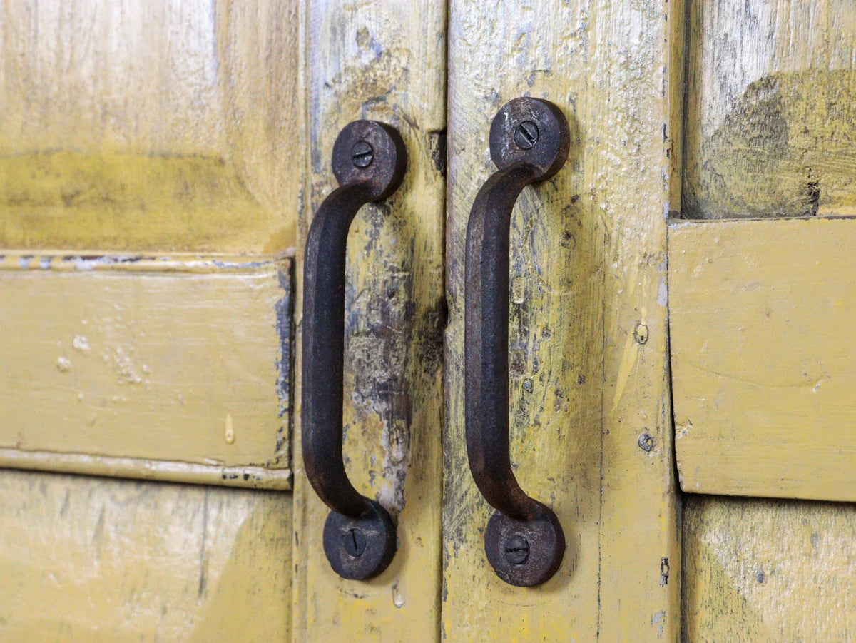 Rustic Yellow Cupboard