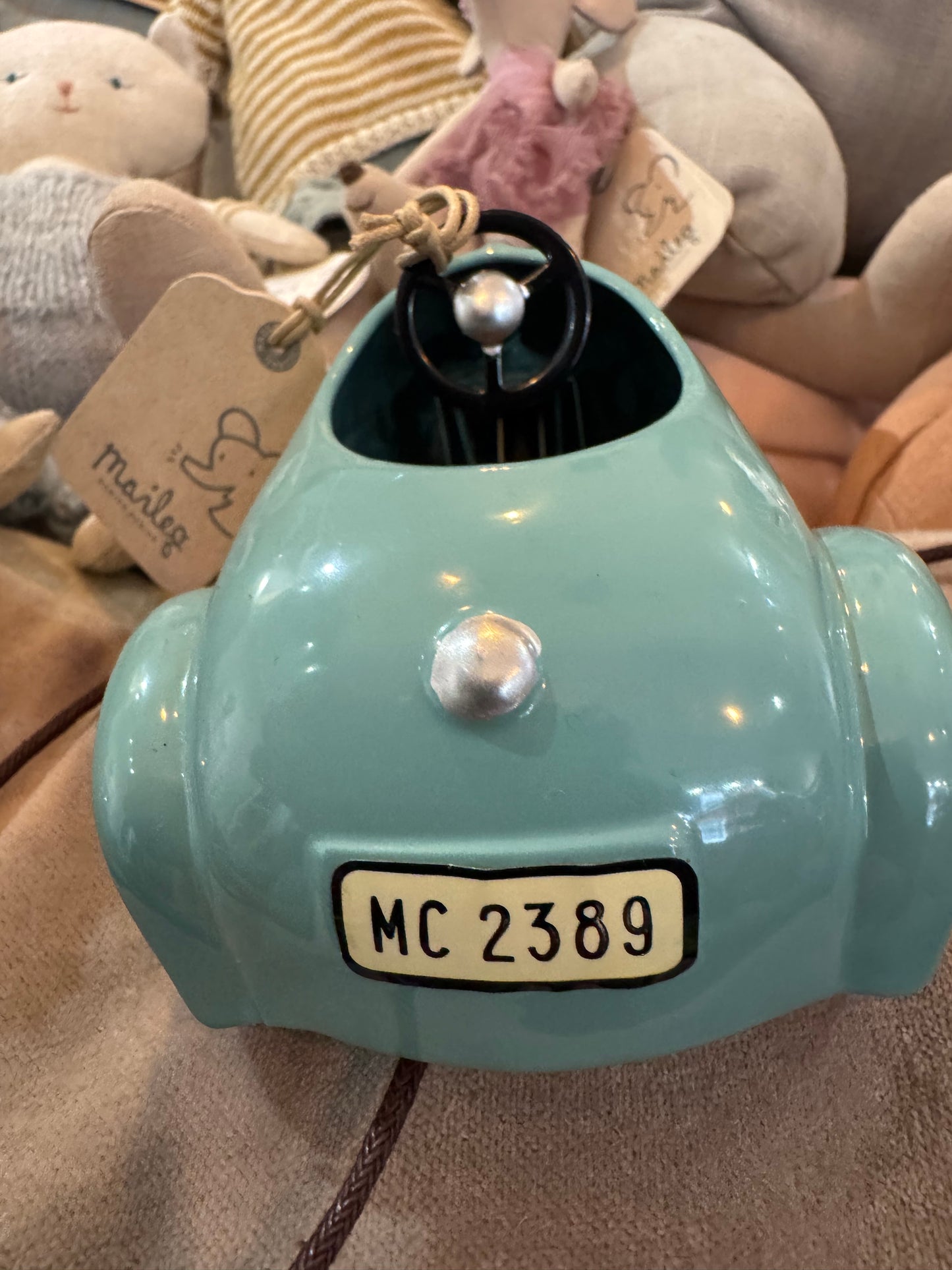 Maileg Metal Mouse Car