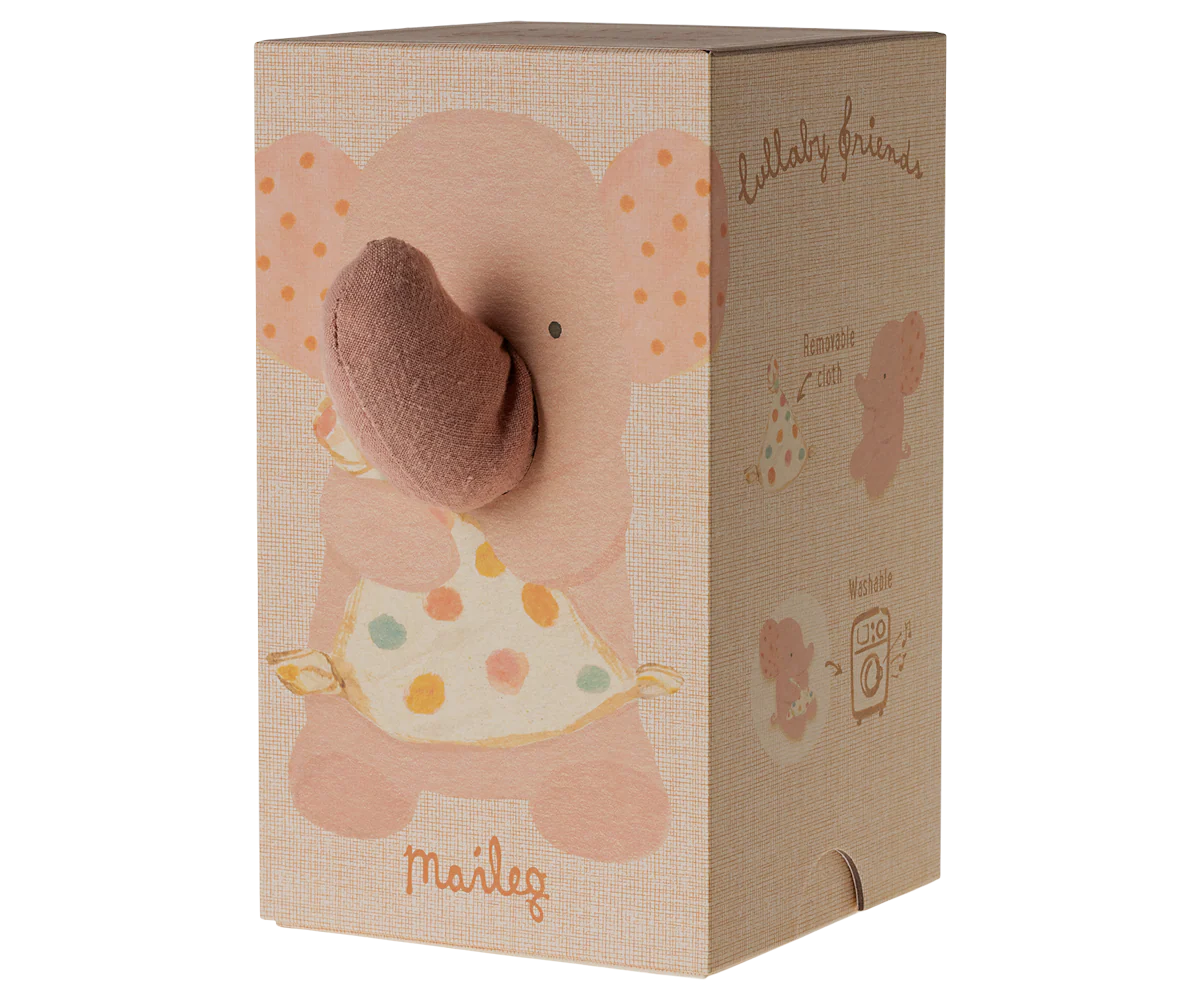 Maileg Lullaby Friends - Elephant Old Rose