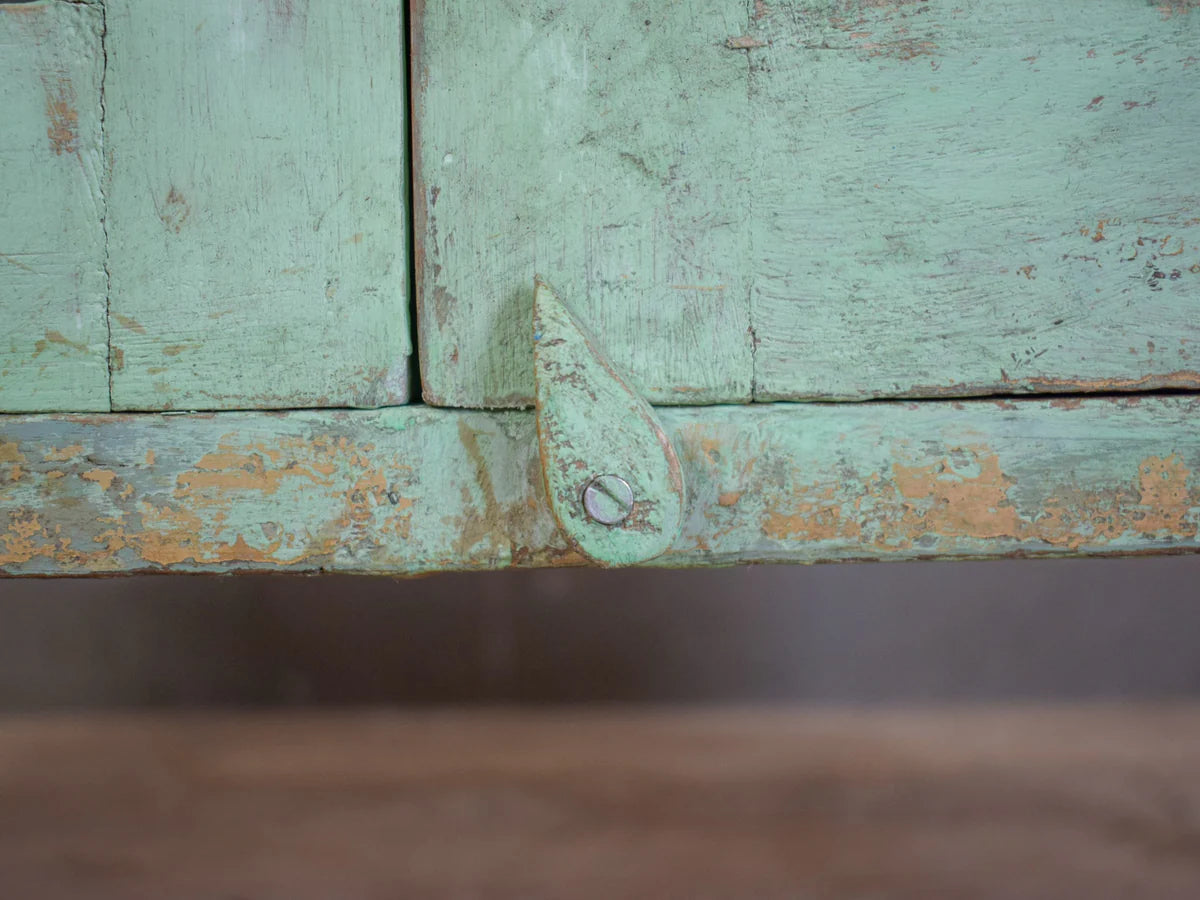 Rustic Green Cupboard