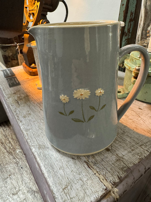 Hogben Pottery Large Jug - Daisies