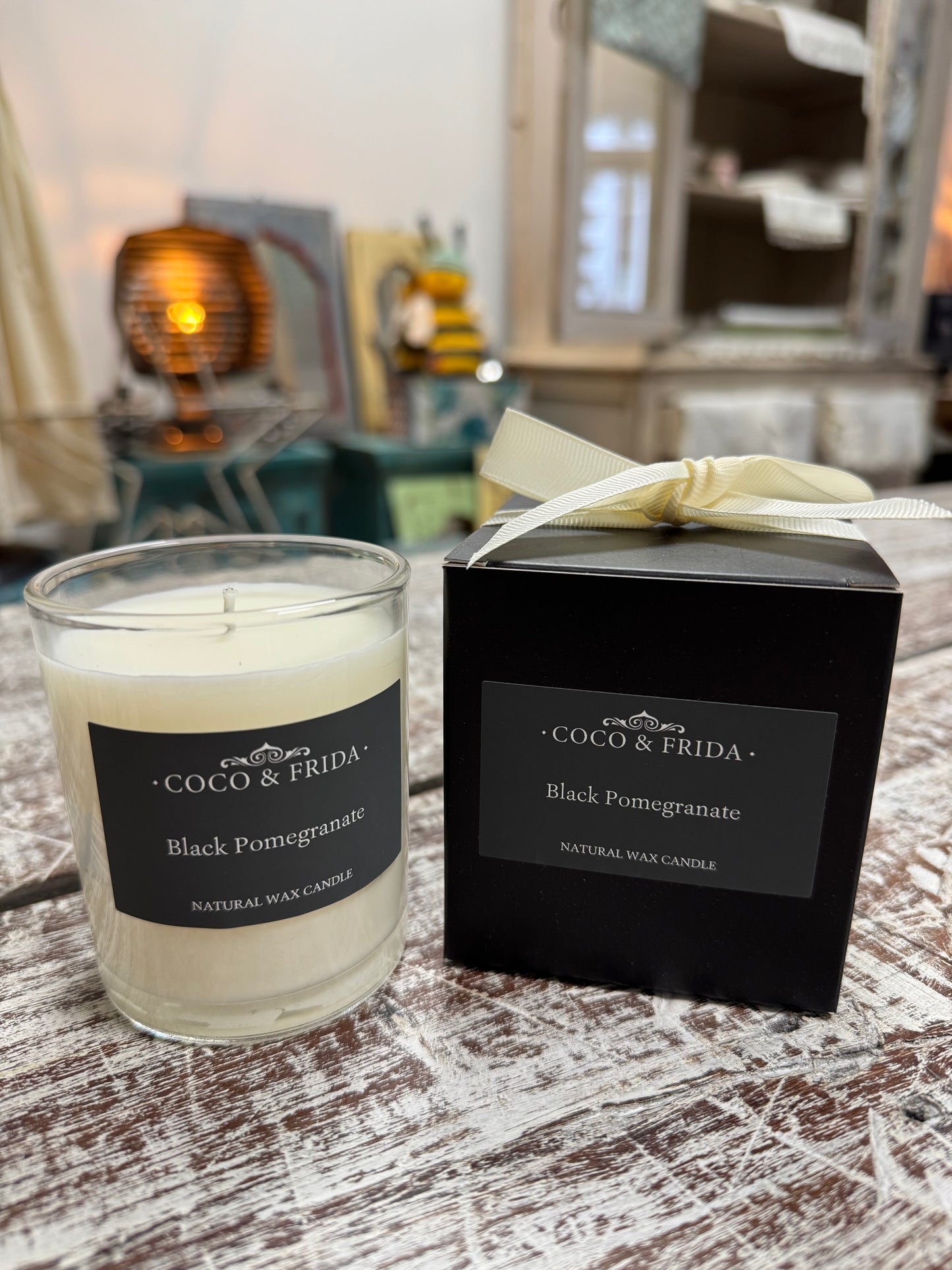 Coco & Frida Black Pomegranate 20cl Gift Box Candle