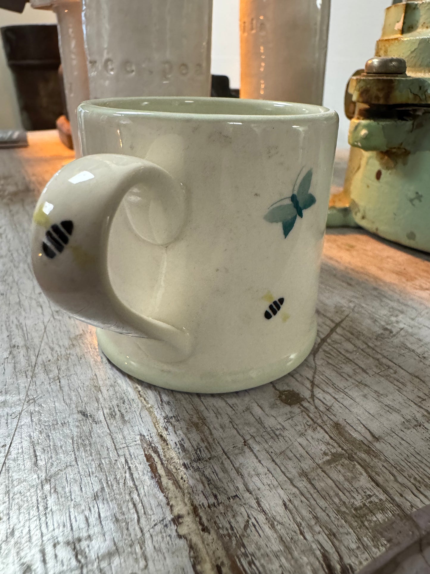 Susie Watson Designs Espresso Mug - Butterflies