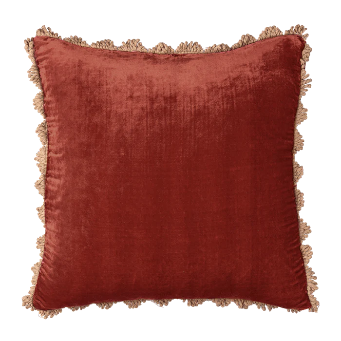 Russet Velvet Cushion